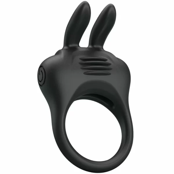 Davion Silicone Vibrating Ring - Black