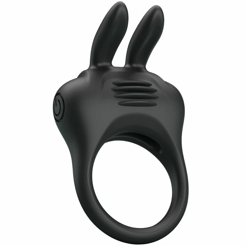 Davion Silicone Vibrating Ring - Black