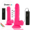Flexible Vibrating Model Pink 20.5cm with Remote Control