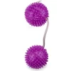 Purple TPR Pelvic Floor Training Balls 3.6 cm Textured