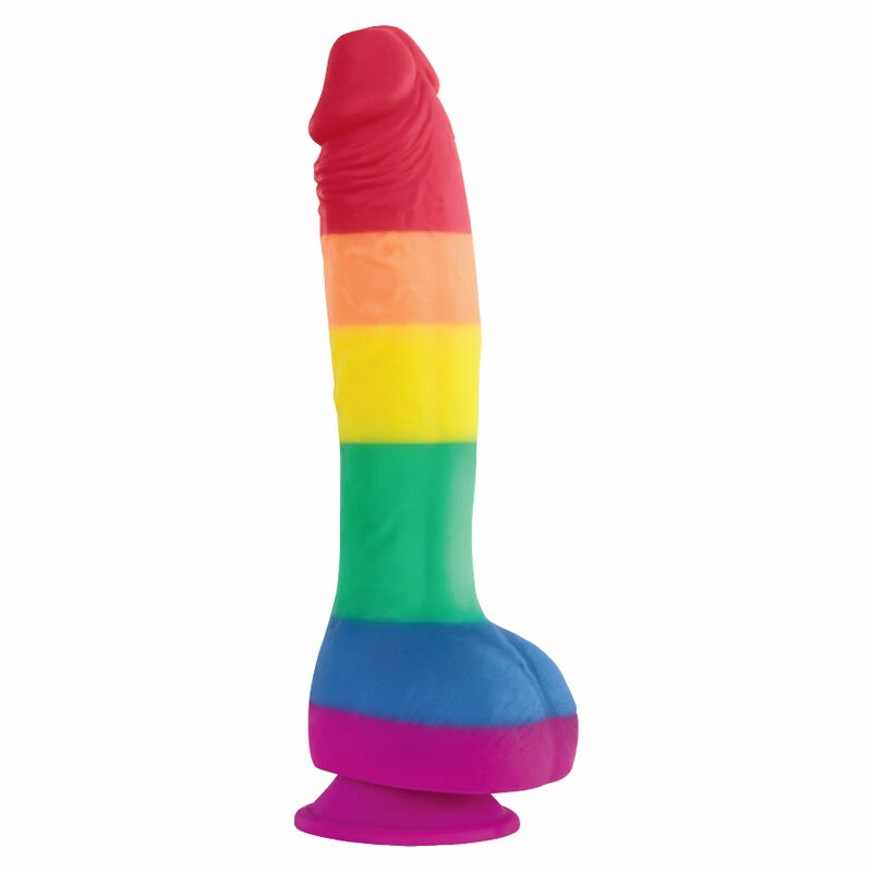 NS Novelties Pride Edition Rainbow Model 19 cm Silicone Intimate Device