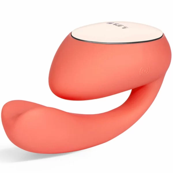 IDA Wave Coral Dual-Motor App-Controlled Couples Massager 93mm