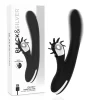 & Silver Johnny Vibrating Vibe - USB Rechargeable Silicone Model