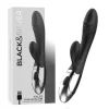 Black&Silver Kaleb Dual Motor Silicone Personal Wellness Device 20cm Black