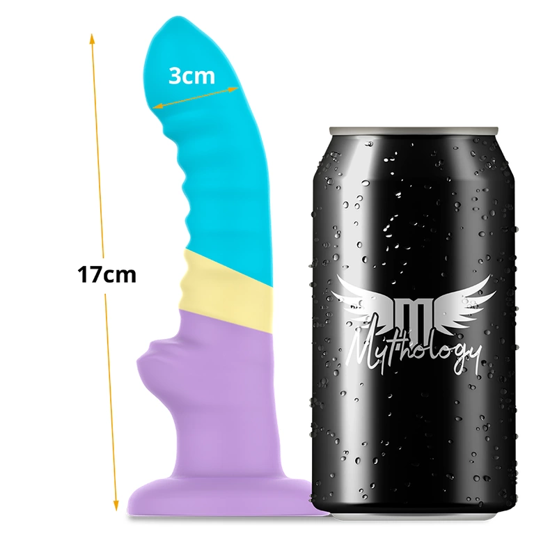 MYTHOLOGY Colby Pastel M - Model silikonowy z przyssawkÄ… 17 cm