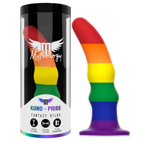 KUNO Pride - Compact Silicone Intimate Device with Suction Base