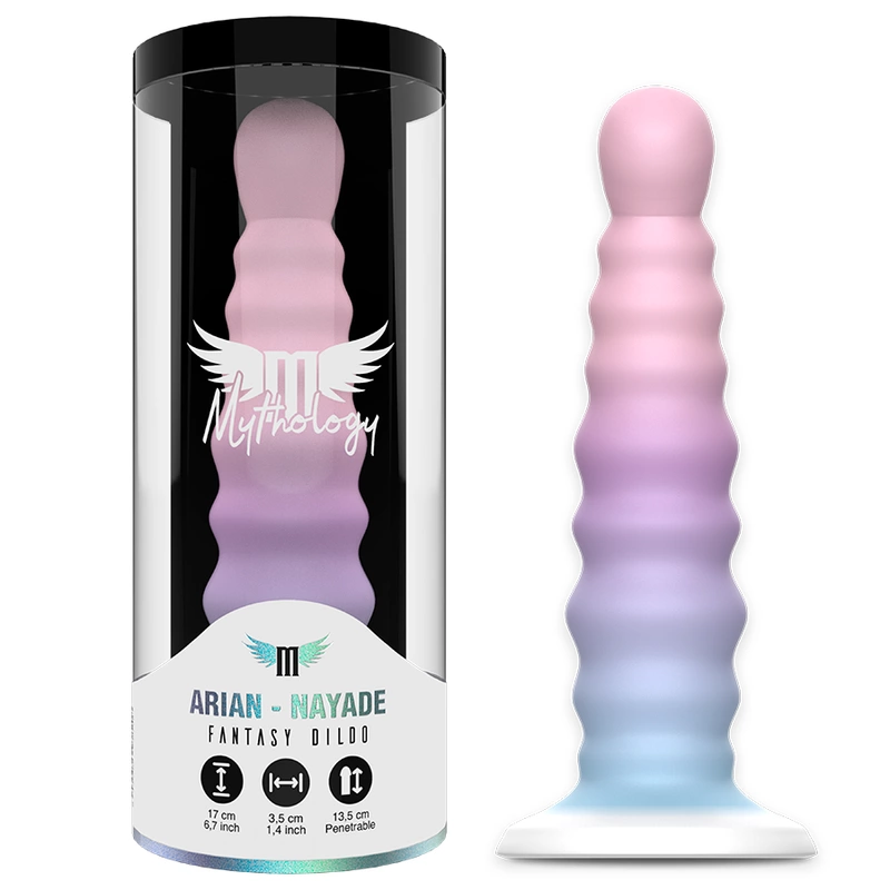 Arian Nayade Silicone Model - Flexible Harness-Compatible Blue