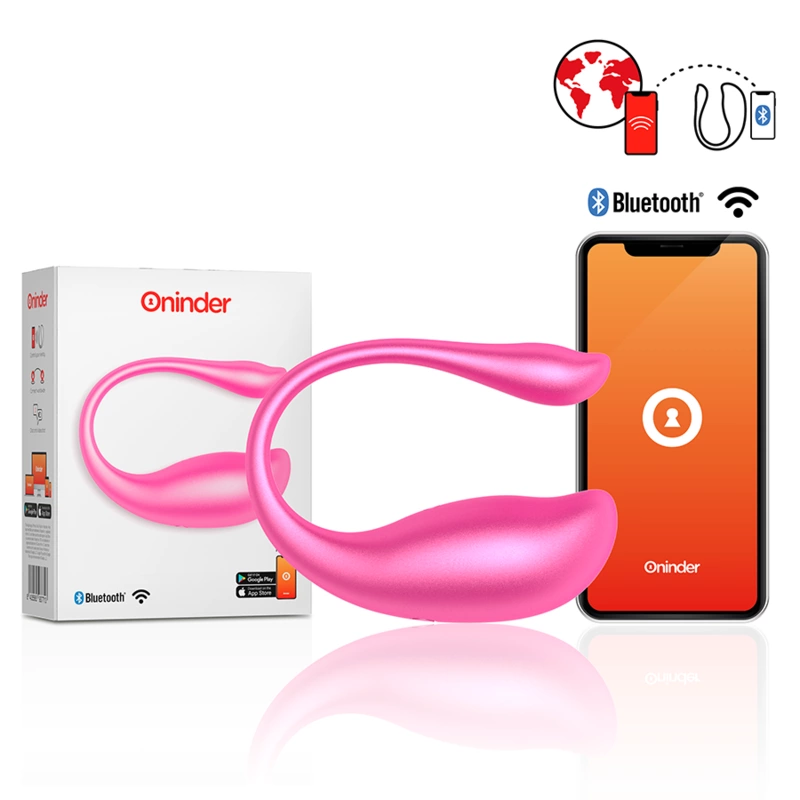 Nairobi Wireless Vibrating Egg Pink - App Control - Anelma Nairobi Wireless Vibrating Egg Pink - App Control