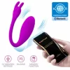 Catalina App-Controlled Silicone Massager Lilac Waterproof