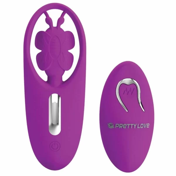 Dancing Butterfly Lilac - Wearable Intimate Device with Remote