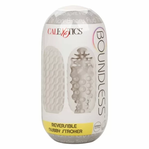 Boundless Reversible Nubby Intimate Device 11.5cm with Case