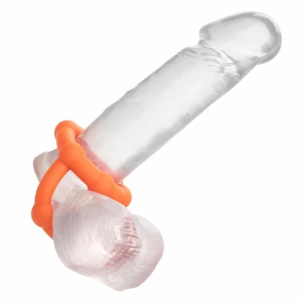 Alpha All Star Ring Orange - Double Liquid Silicone Enhancer