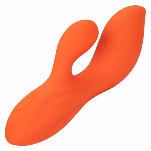 Stella Dual Teaser Orange - Dual Motor Silicone Intimate Device