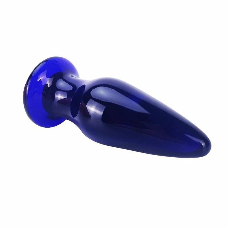 TOYJOY Shining Szklana Zatyczka z FunkcjÄ… Wibracji 5 Trybow LED