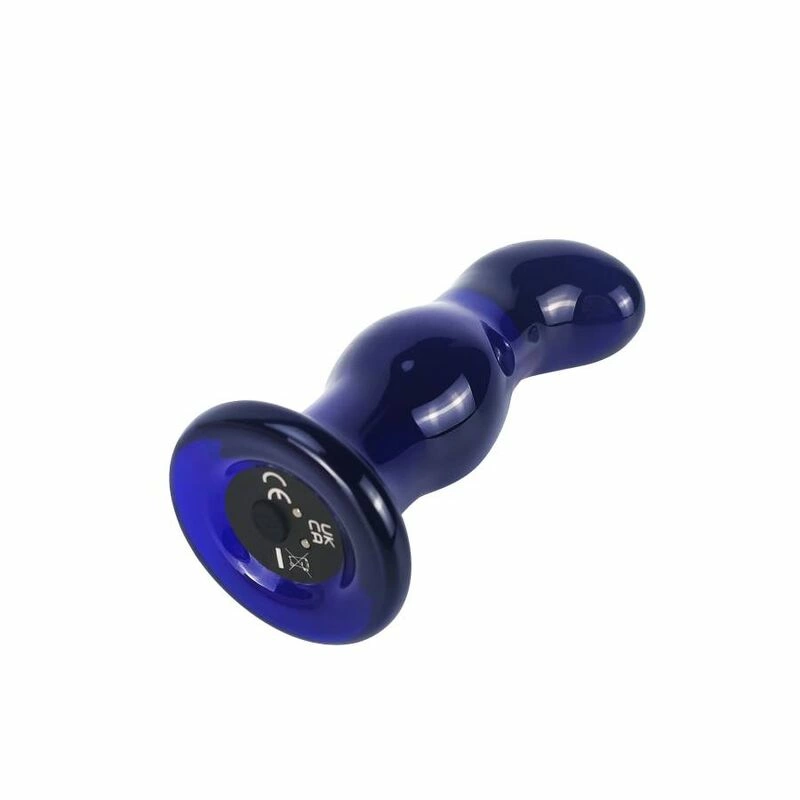 The Gleaming Vibrating Glass Plug - 5 Modes