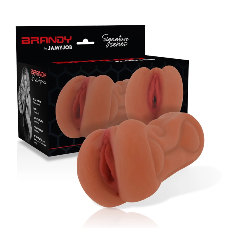 Jamyjob Signature Brandy Anatomical Intimate Device TPR Compact Model