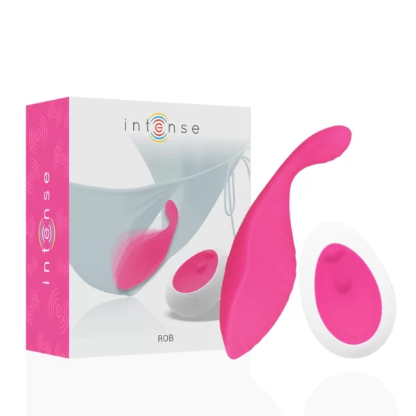 Rob Panty Remote Control Pink - Discreet Wearable Silicone Model