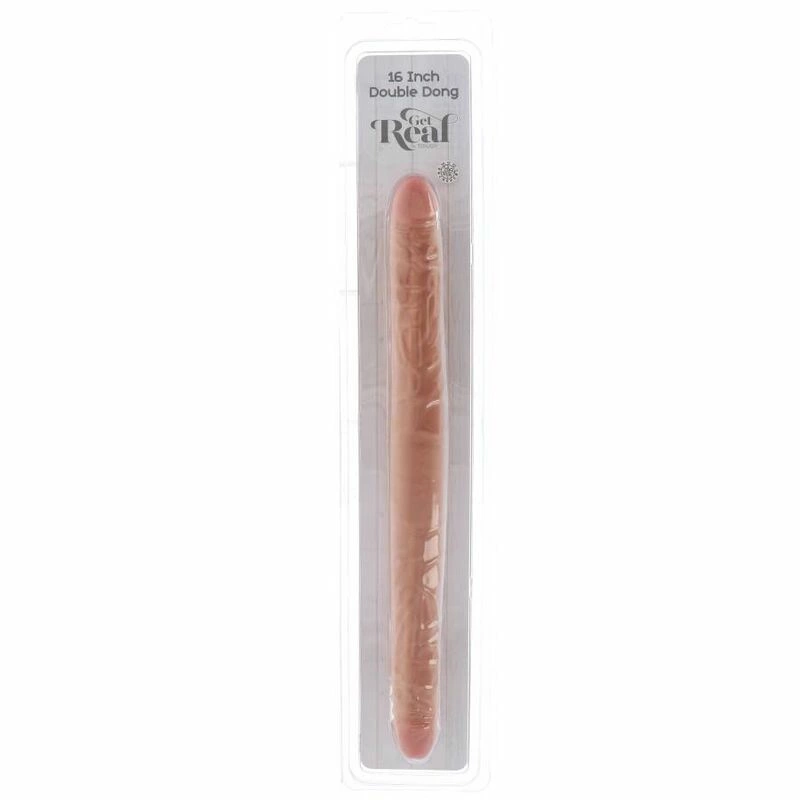 Get Real Double Dong 40 cm - elastyczny model anatomiczny