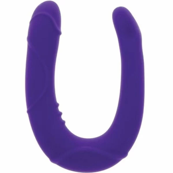 Vogue Mini Dual-Ended Silicone Model Purple 21 cm