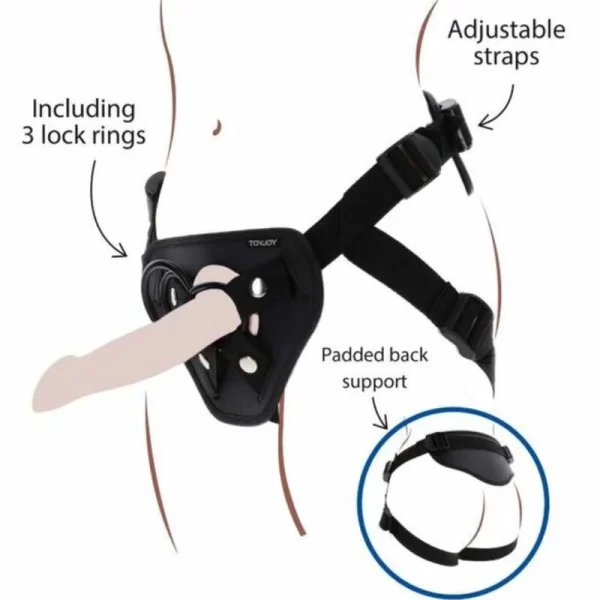 Deluxe Adjustable Harness Black - Universal System