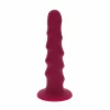 Ribbed Model 12 cm Red - Silicone Intimate System