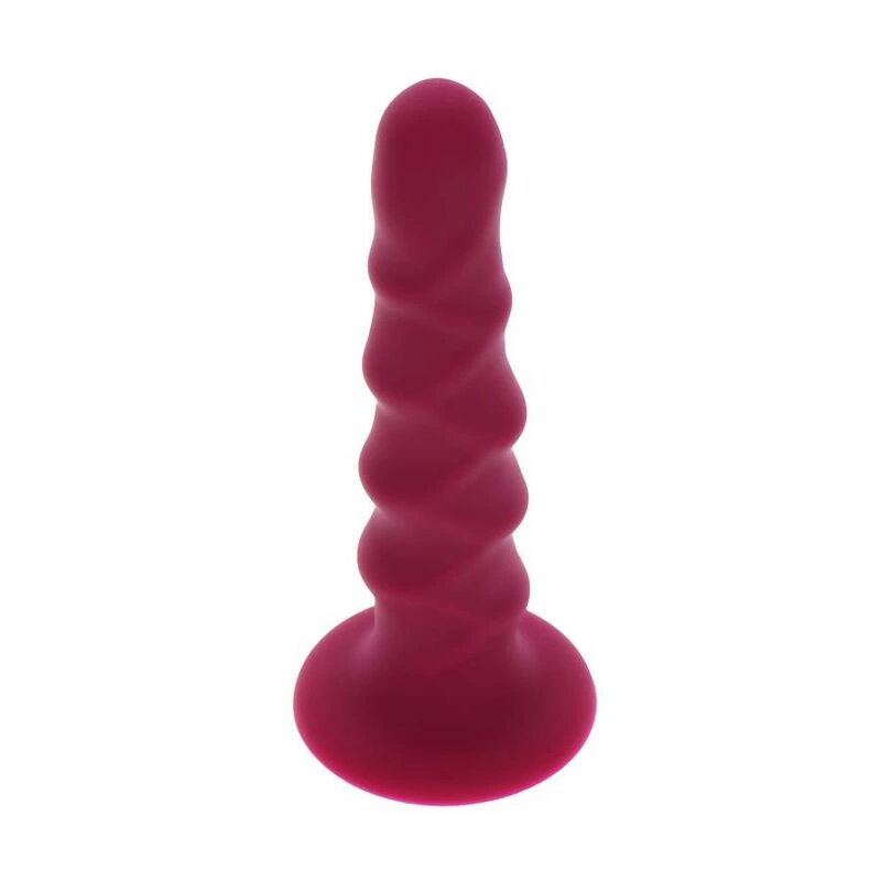 Get Real Dong 12 cm czerwony - model z przyssawkÄ… i silikonem premium
