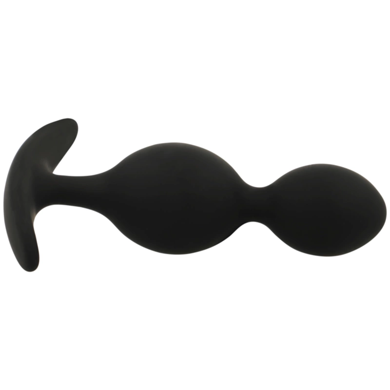 Black&Silver Orson korek silikonowy dwufalowy 9