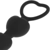 Black&Silver Milan ÅaÅ„cuch Serc Silikonowy 18 cm