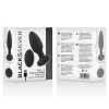 Black&Silver Welss - silikonowy rotacyjny system intymny z pilotem IPX6