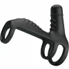 Elastic Silicone Vibration Extension Sleeve Black 10 Modes