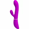 Clitoral Stimulator Vibrator Model 0602S Purple Silicone USB