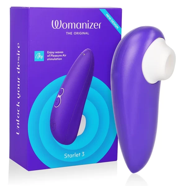 Starlet 3 Indigo - Compact Air Pulse Intimate Device