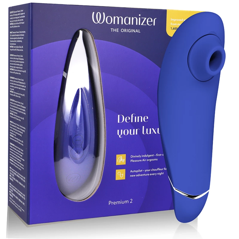Premium 2 Blueberry - Air Pulse Intimate Device