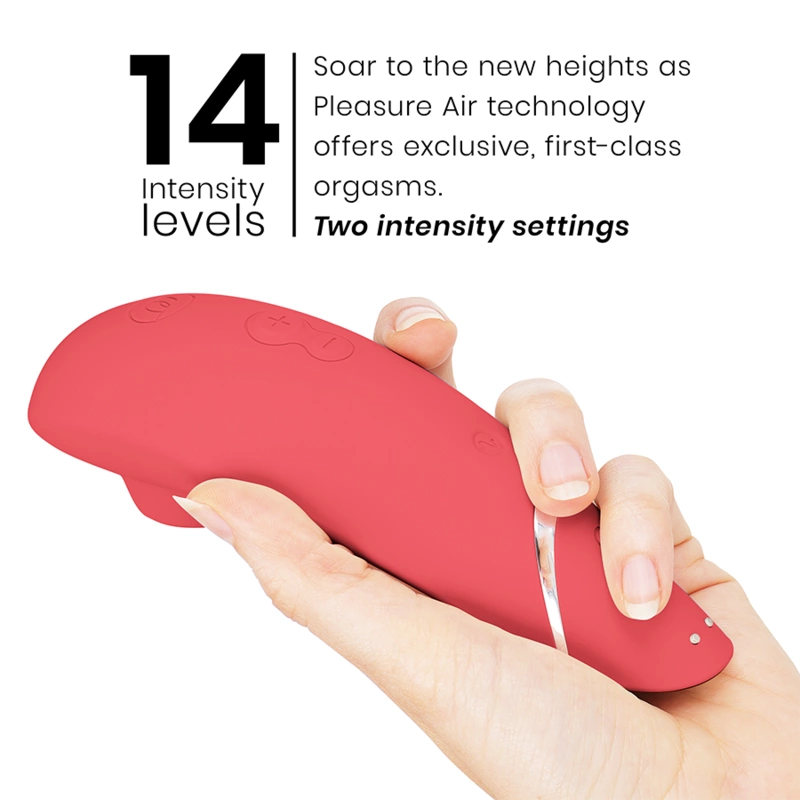 Womanizer Premium 2 malinowy - zaawansowany stymulator z technologiÄ… Smart Silence