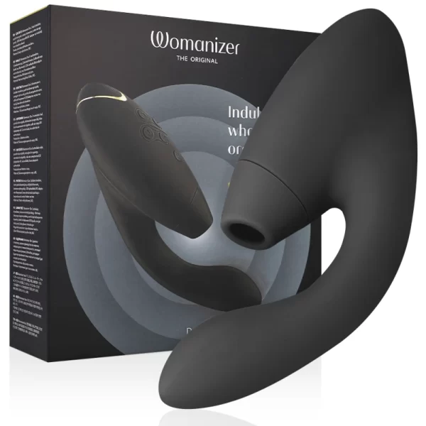 Duo 2 Black - Dual Air Pulse & Vibration System
