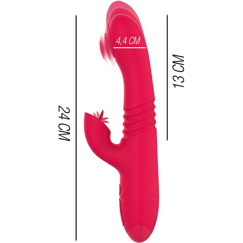 Intense DUA wielofunkcyjny model z ruchomym czerwonym jÄ™zykiem 24 cm