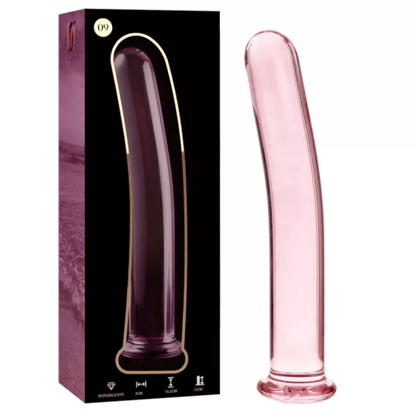 Ibiza Nebula Series Model 9 Intimate Glass Device Pink 15.5cm
