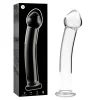 Ibiza Nebula Series Model 11 Glass Intimate Device Clear 16cm x 3cm
