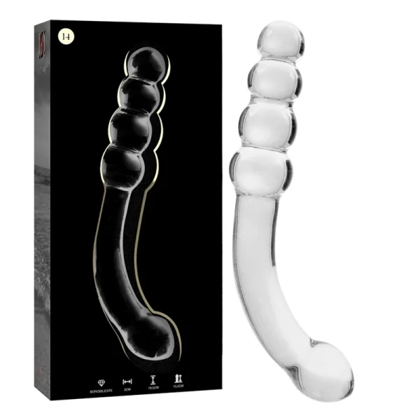 Ibiza Nebula Series Model 14 Intimate Glass System Clear 18.5cm