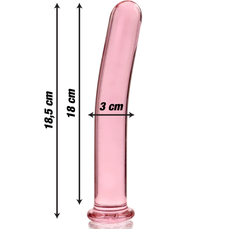 Ibiza Nebula Series Model 17 szklany anatomiczny roÅ¼owy 18