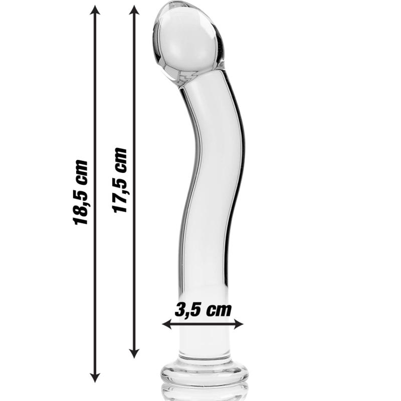 Ibiza Nebula Series Model 18 - Szklany PrzyrzÄ…d Intymny 18
