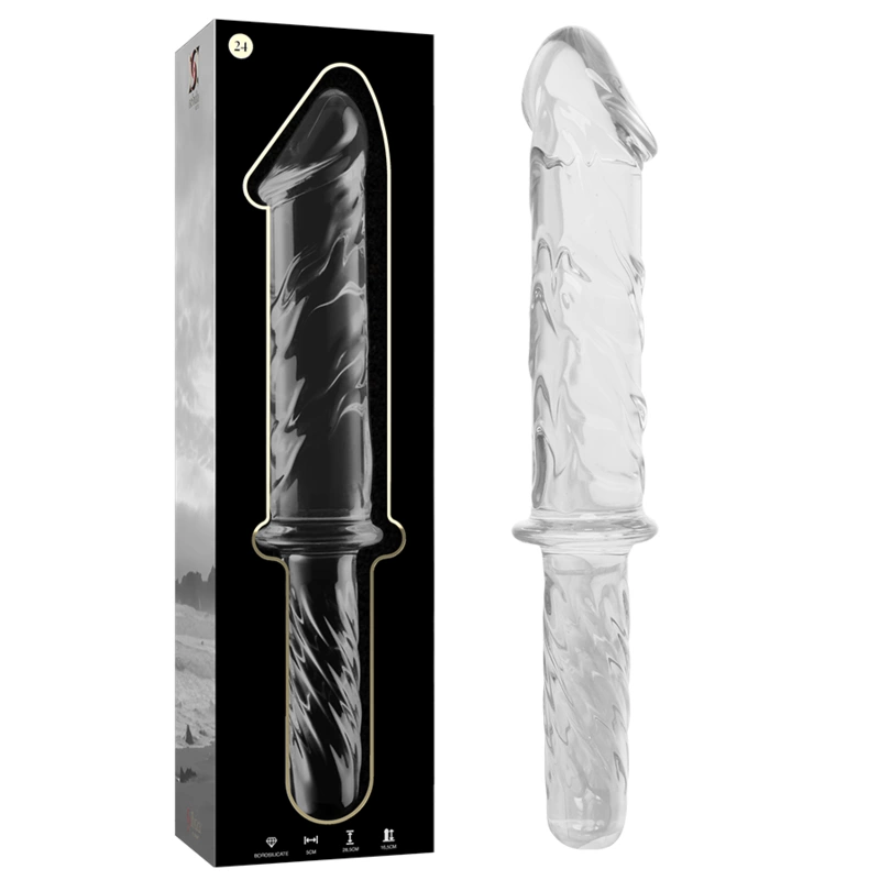 Ibiza Nebula Series Model 24 Intimate Glass Device Clear 28.5cm O5cm