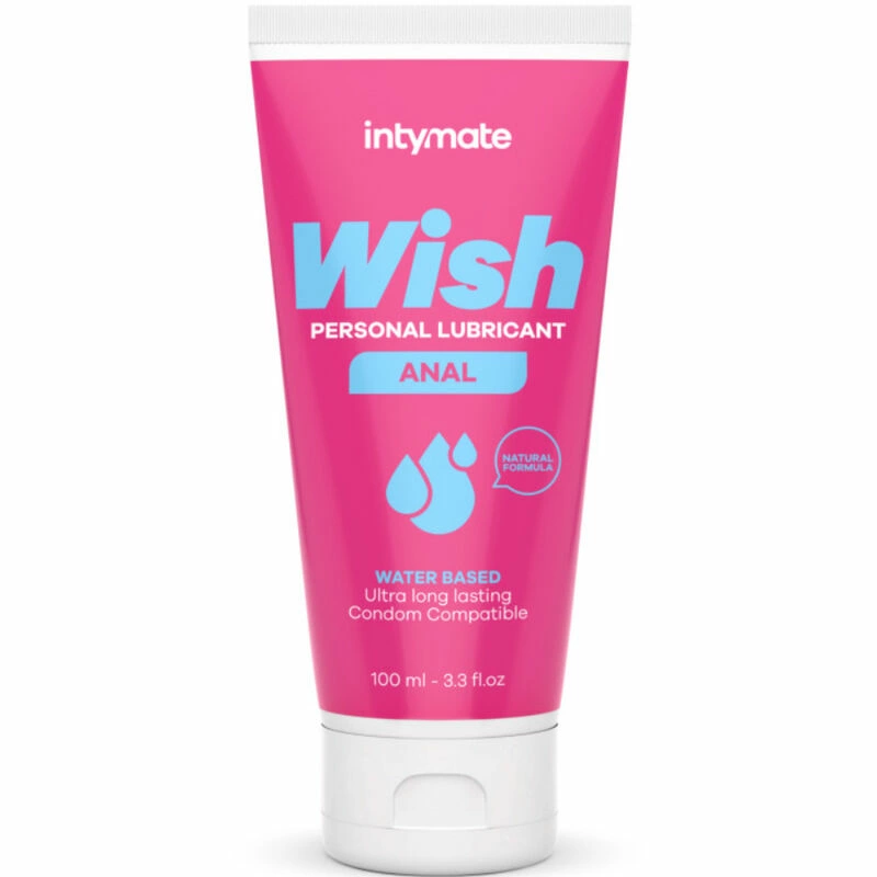 Intymate Wish Water-Based Anal Gel 100ml - Gentle & Safe Care