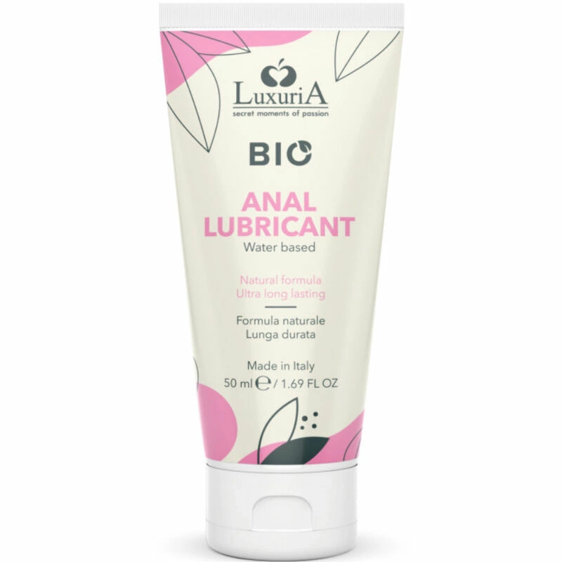 Luxuria Bio Water-Based Lubricant 50ml - Anal Formula