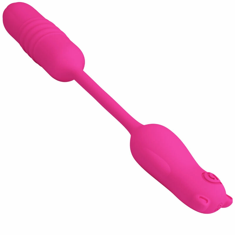 Pretty Love Nobikuma roÅ¼owy silikonowy mini masaÅ¼er pulsacyjny USB