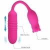 Nobikuma Pink Silicone Vibrating Bullet - USB