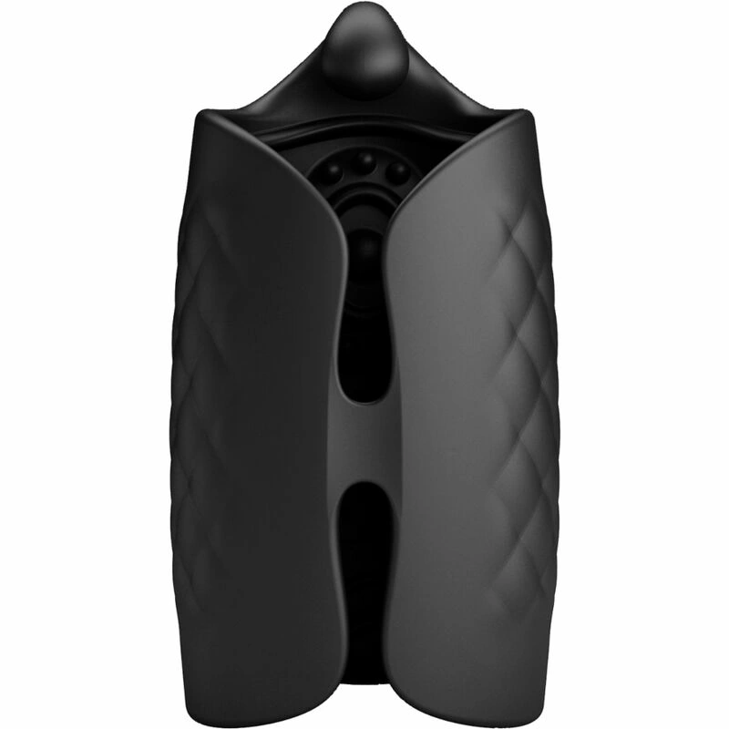 Black Intimate Glans Trainer Rechargeable Vibrating Model 0801S