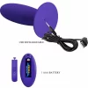 Pretty Love Vibrator analny zdalnie sterowany silikonowy fioletowy