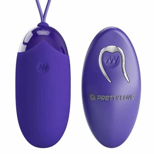 Berger Wireless Intimate Egg Violet 12 Modes Silicone