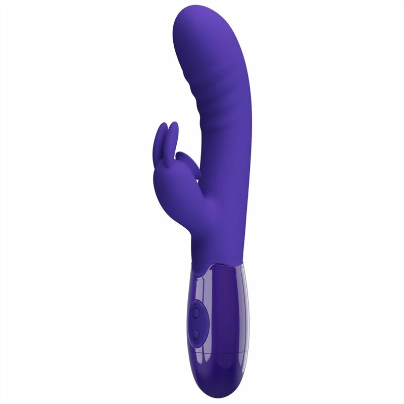 Cerberus Youth Violet Dual-Action Silicone Vibrator USB